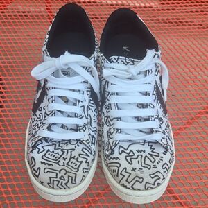 Converse Keith Haring x Pro Leather Low Sneakers Sz Us Mens 7 Womens 8.5